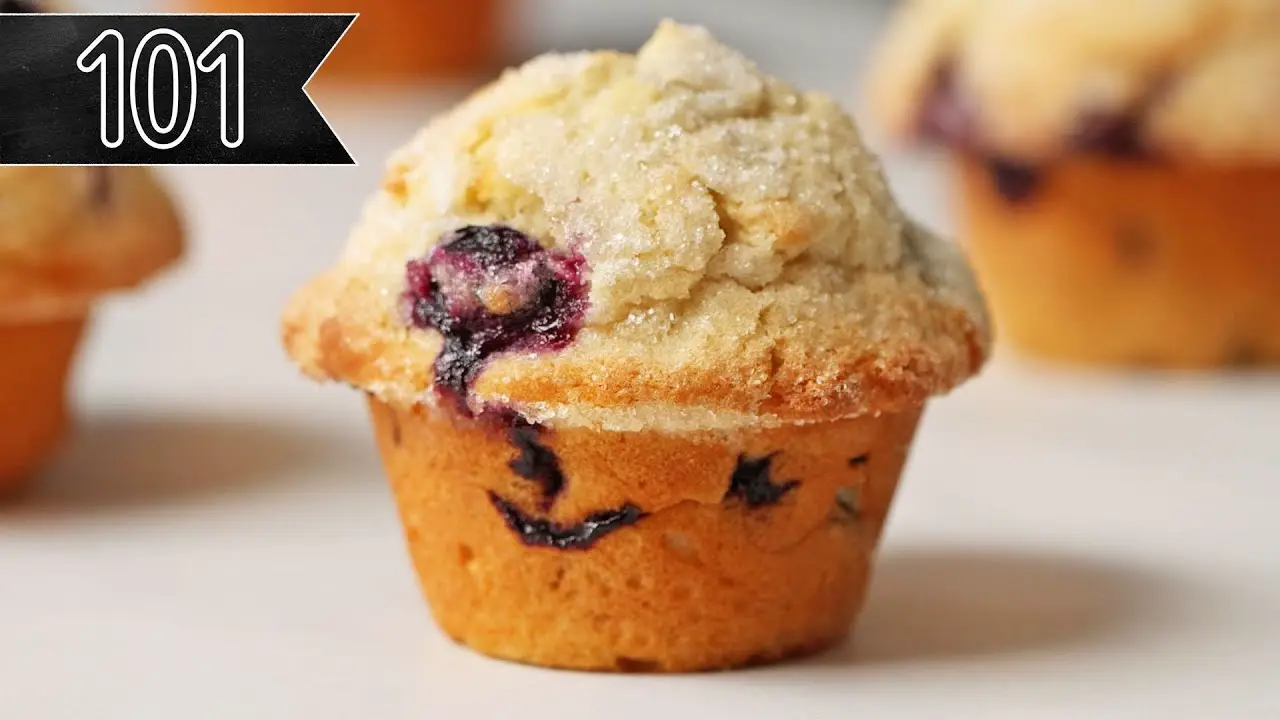 The Best Blueberry Muffins Recipe (Bakery Style!)